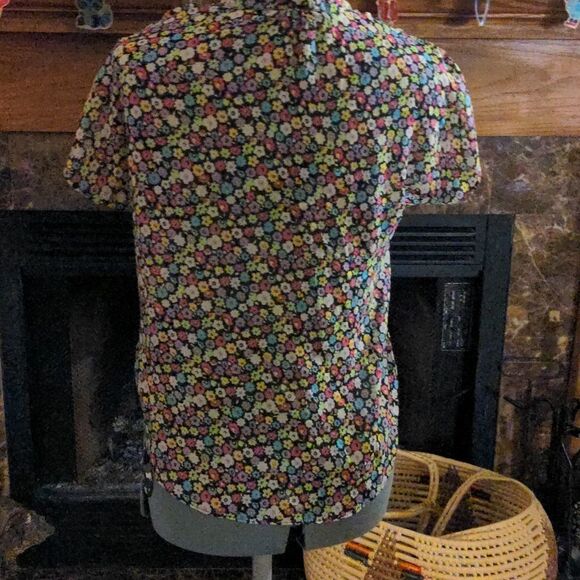 Y2K Retro Besties  floral  kids top - Picture 4 of 7
